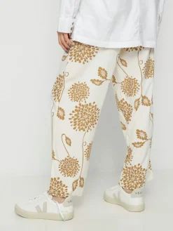 Brixton Garden Floral Crop Hose Wmn