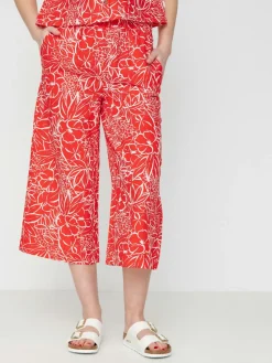 Brixton Indo Linen Wide Leg Hose Wmn