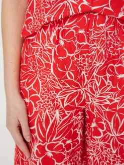 Brixton Indo Linen Wide Leg Hose Wmn