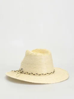 Brixton Messer Western Straw Fedora Hut
