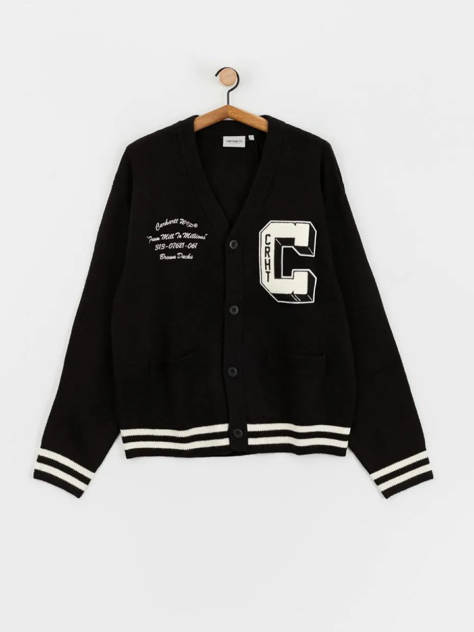 Carhartt WIP Brown Ducks Cardigan Pulli