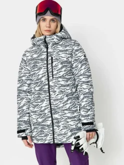 Damen Burton Snowboard Jacke Loyil Down