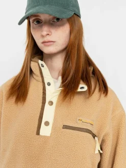 Damen Columbia Helvetia II Cropped Half Snap Fleece Jacke