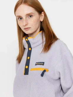 Damen Columbia Helvetia II Cropped Half Snap Fleece Jacke