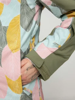 Damen Roxy Galaxy Print Block Snowboardjacke