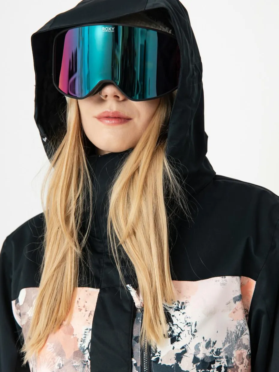 Damen Roxy Snowboard Jacke Jetty Block