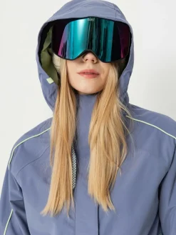 Damen Roxy Snowboard Jacke Highridge Hoodie