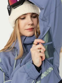 Damen Roxy Snowboard Jacke Highridge Hoodie