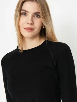 Damen Volcom Longsleeve Merino Blend Crew