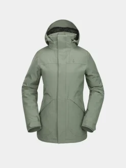 Damen Volcom Snowboard Jacke Shelter 3D Stretch