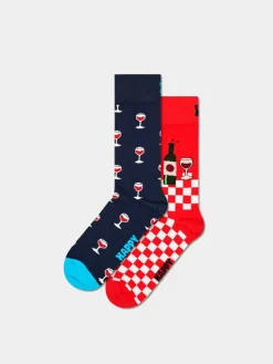 Happy Socks Socken 2-Pack Wine