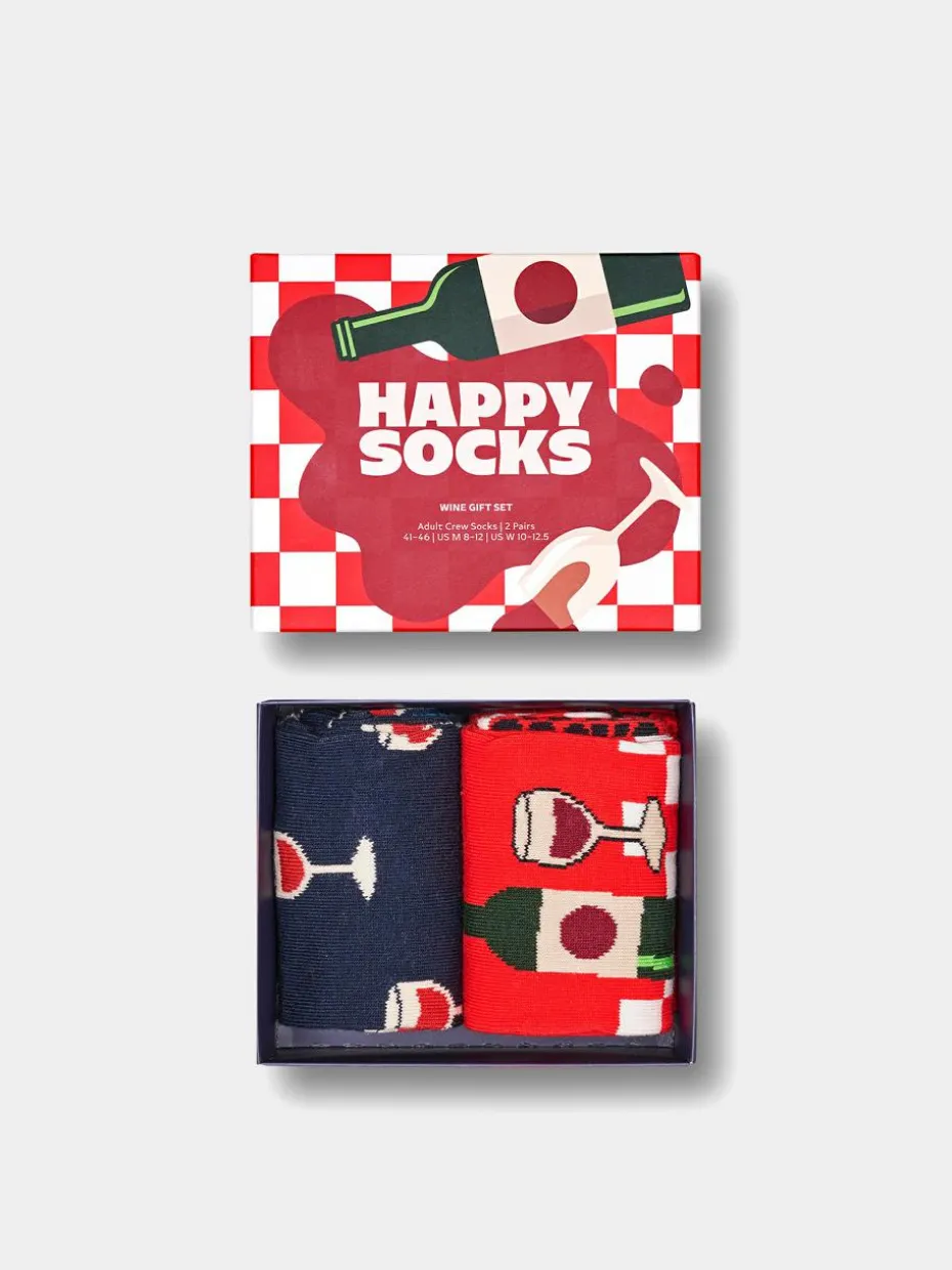 Happy Socks Socken 2-Pack Wine