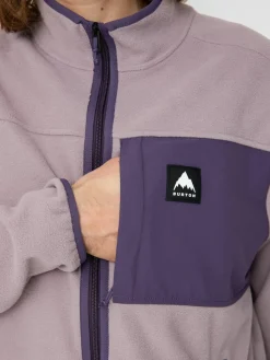 Herren Burton Hearth Full Zip Fleecejacke