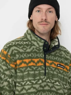 Herren Columbia Fleece Jacke Rugged Ridge Half Snap