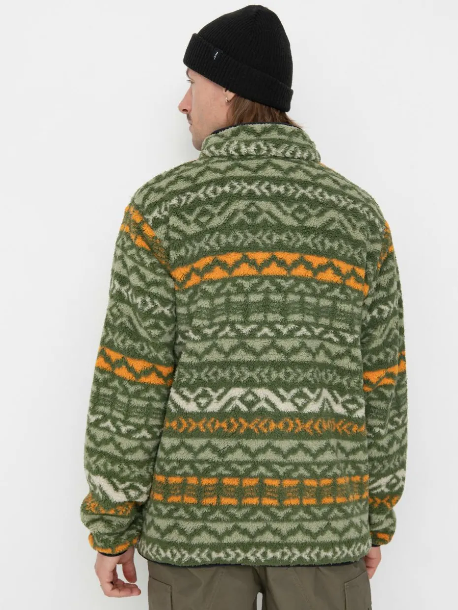 Herren Columbia Fleece Jacke Rugged Ridge Half Snap