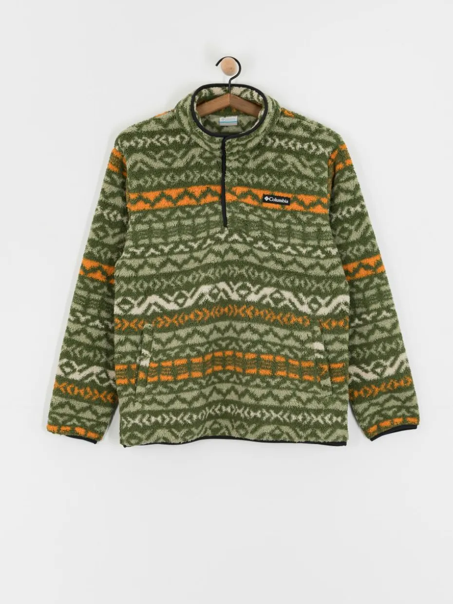 Herren Columbia Fleece Jacke Rugged Ridge Half Snap