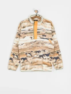 Herren Columbia Helvetia II Printed Half Snap Fleece Jacke