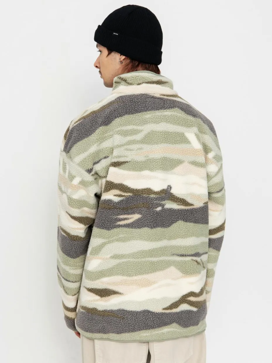 Herren Columbia Helvetia II Printed Half Snap Fleece Jacke