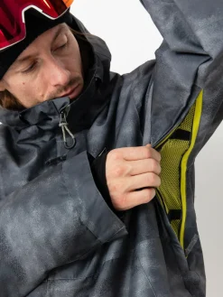 Herren DC Basis Print Snowboard Jacke