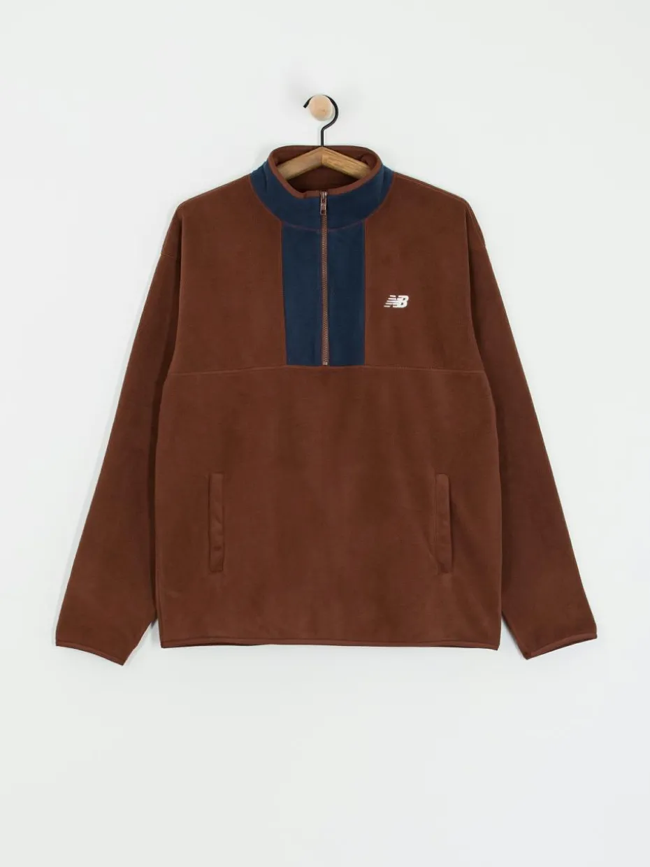 Herren New Balance Fleece Jacke Fleece 1/2 Zip