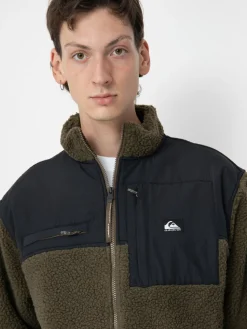 Herren Quiksilver Shallow Water FZ Fleece Jacke