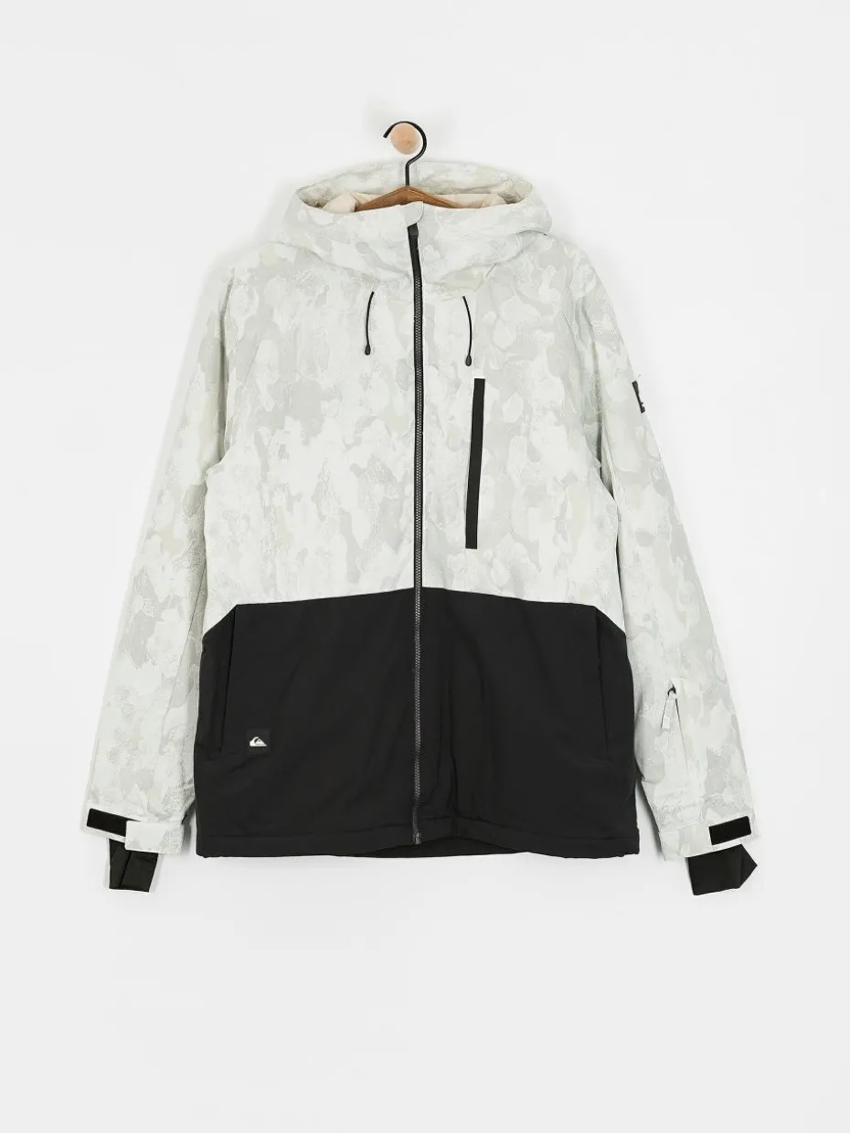 Herren Quiksilver Snowboard Jacke Mission Printed Block