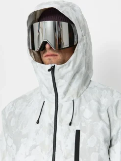 Herren Quiksilver Snowboard Jacke Mission Printed Block