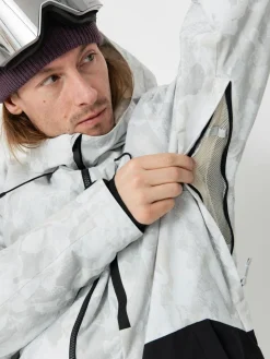 Herren Quiksilver Snowboard Jacke Mission Printed Block