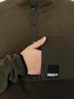 Herren ThirtyTwo Aktives Sweatshirt Rest Stop Anorak