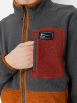 Herren Volcom Aktives Sweatshirt Fleecer Full Zip