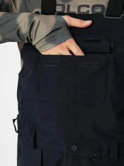 Herren Volcom Snowboard Hose Rain Gore Tex Bib Overall