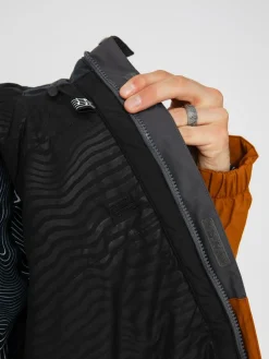 Herren Volcom Snowboard Jacke L Ins Gore Tex