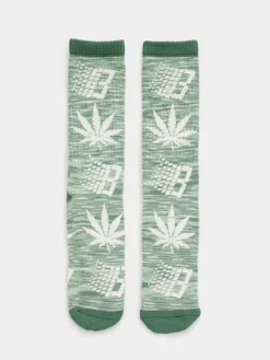 HUF X Bronze Plantlife Marled Socken