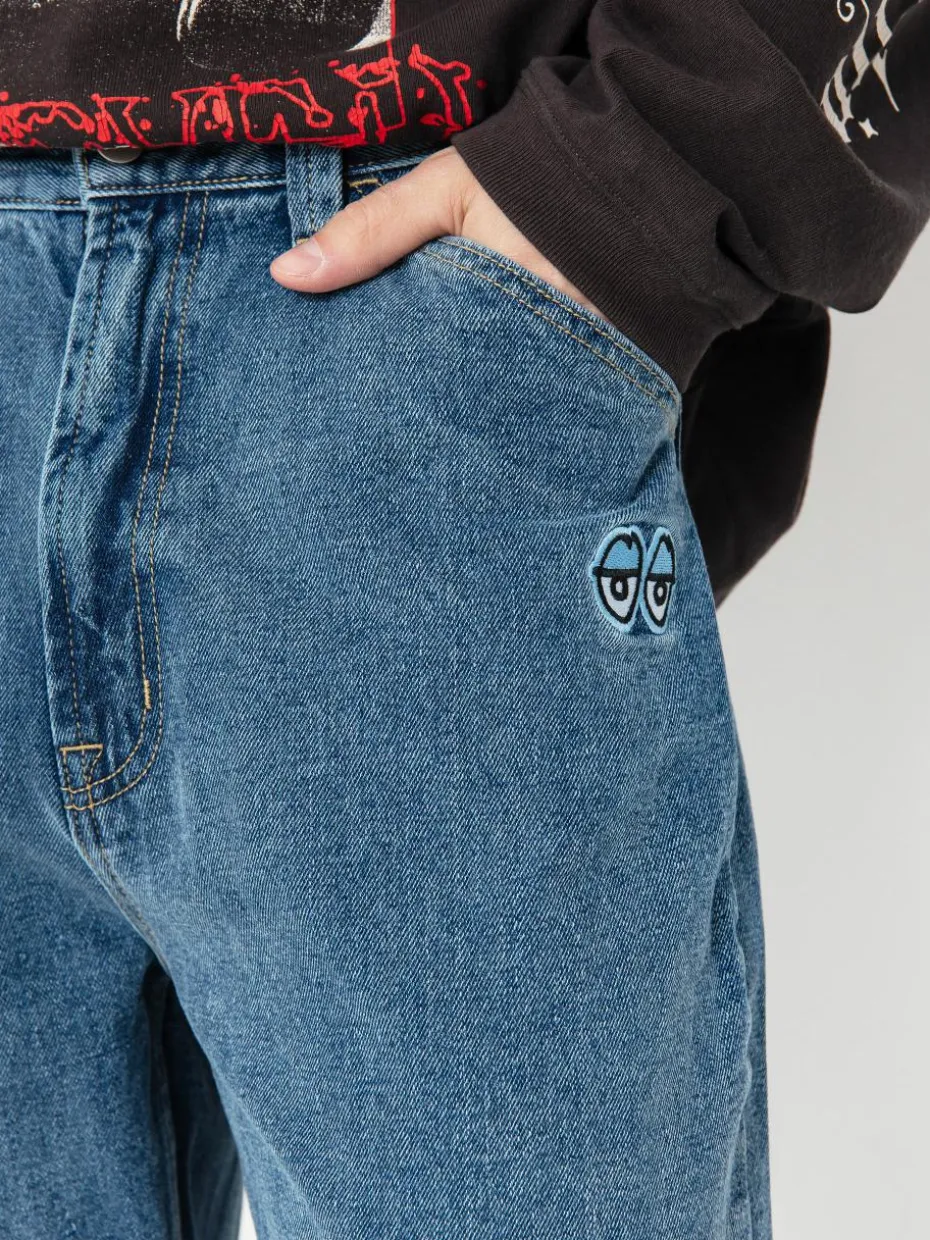 Krooked Hose Eyes Denim Twill Pant