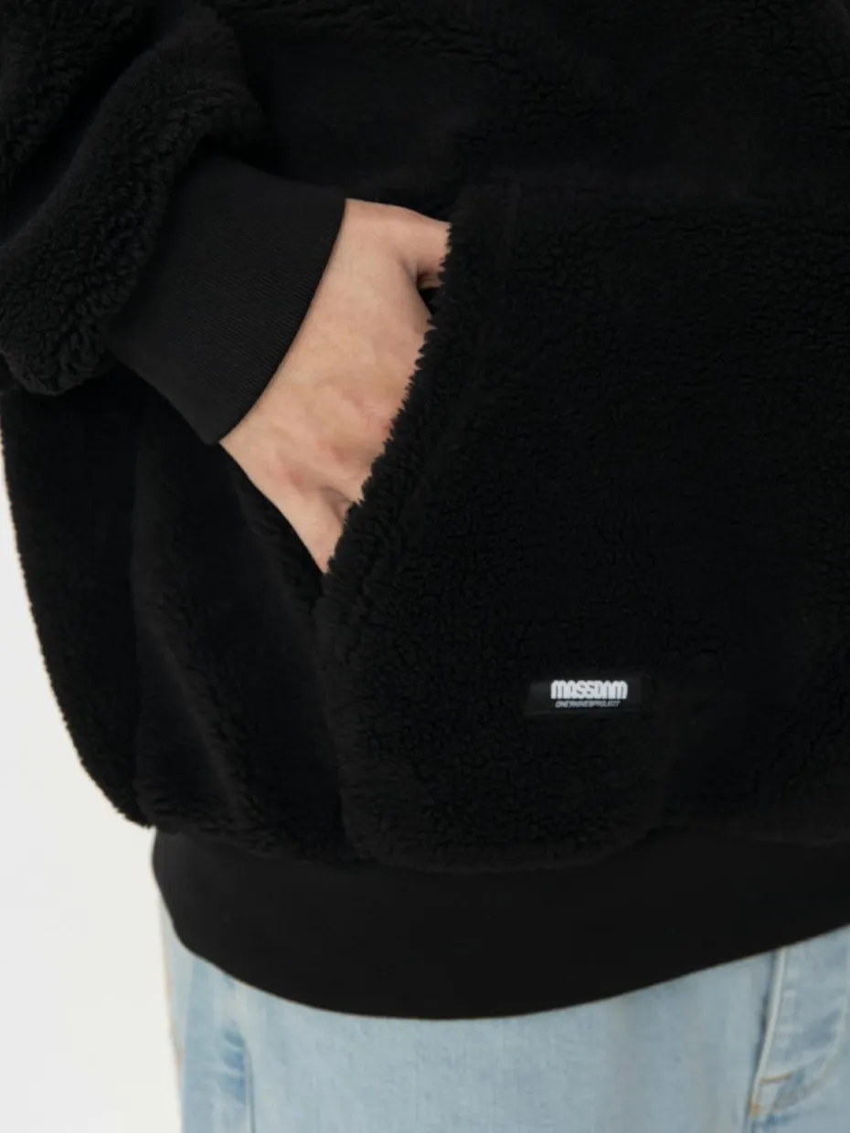 MassDnm Patch Teddy Hoody Jacke