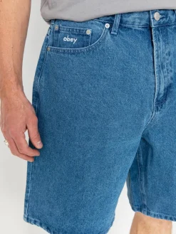 OBEY Bigwig Baggy Denim Shorts
