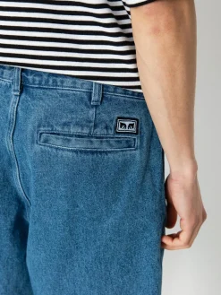 OBEY Fubar Pleated Denim Hose