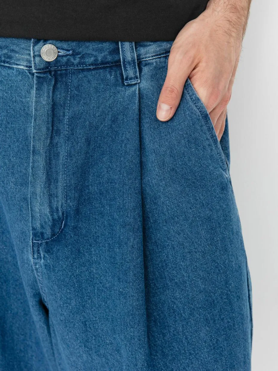 OBEY Hose Oliver Denim Pleated