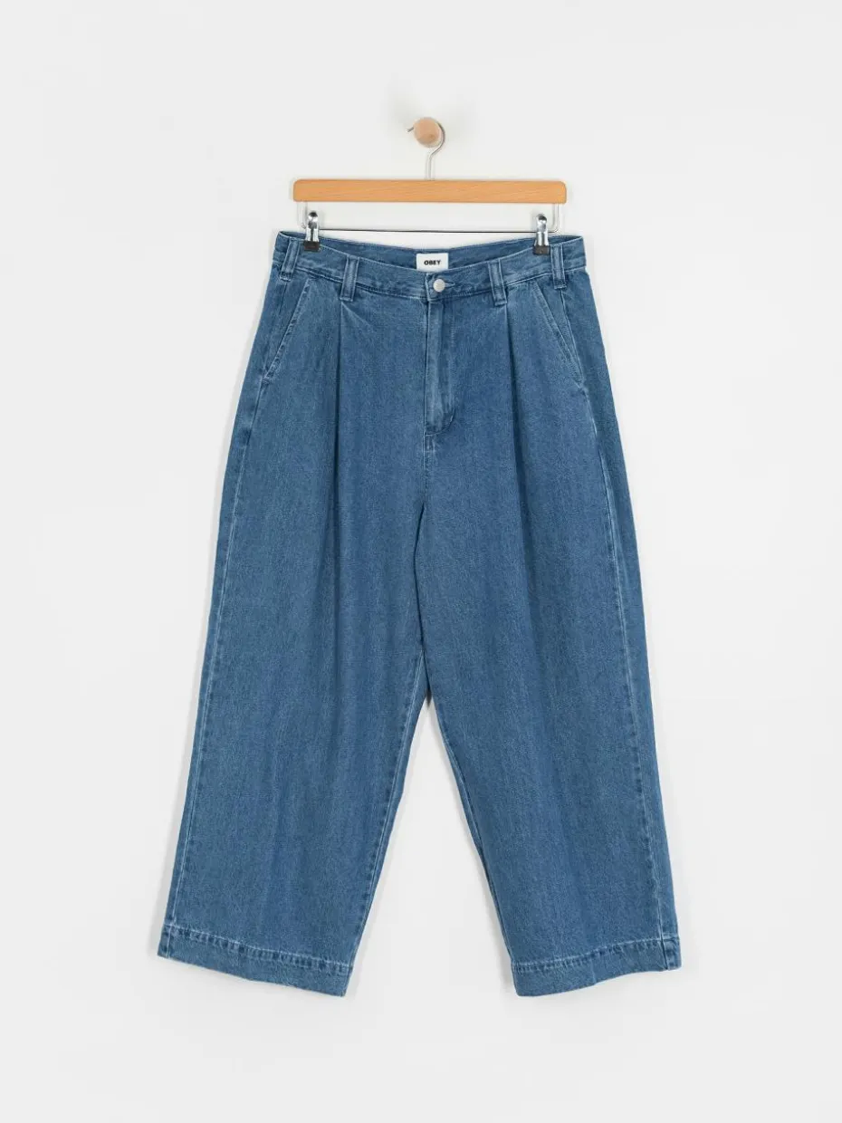 OBEY Hose Oliver Denim Pleated