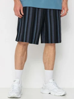 OBEY Shorts Baja Stripe Baggy Denim