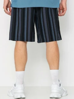 OBEY Shorts Baja Stripe Baggy Denim