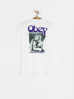 OBEY Stop Worry Now T-shirt