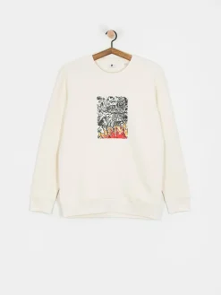 Poetic Collective Sweatshirt Burning Skull