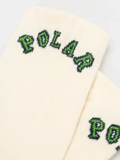 Polar Skate College Logo Socken