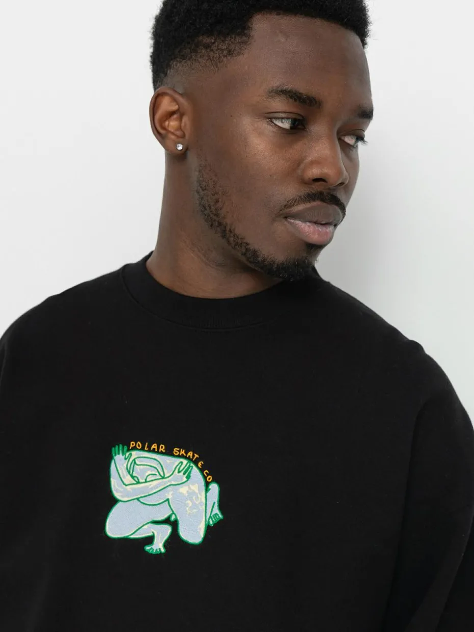 Polar Skate Dave Crewneck Shy Bow Sweatshirt