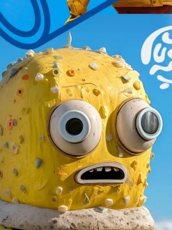 Push Skateboard Yellow Man Fp