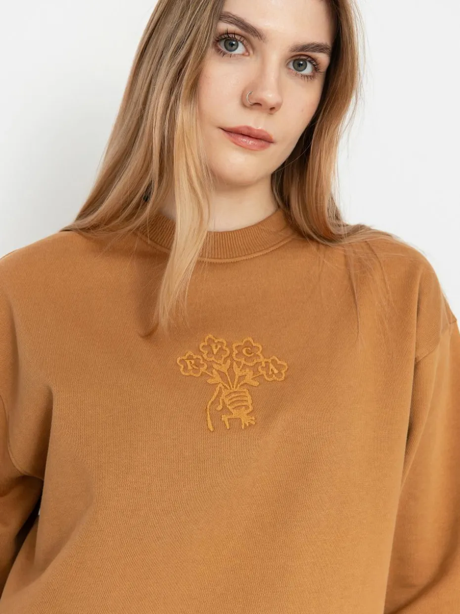 RVCA Sweatshirt Thanks For Nothing Crew