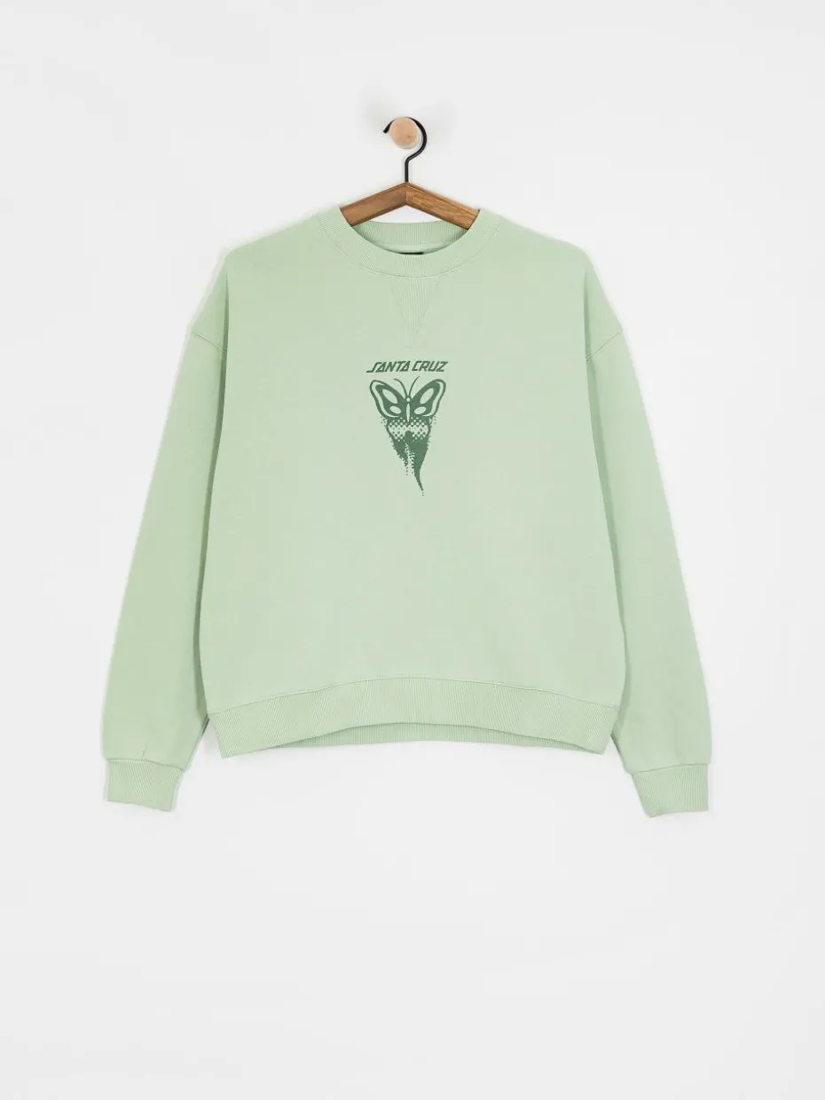 Santa Cruz Asp Butterfly Crew Wmn Sweatshirt