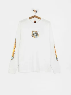 Santa Cruz Flaming Dice Dot Front Longsleeve