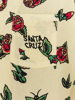 Santa Cruz Flash Roses Shirt Hemd
